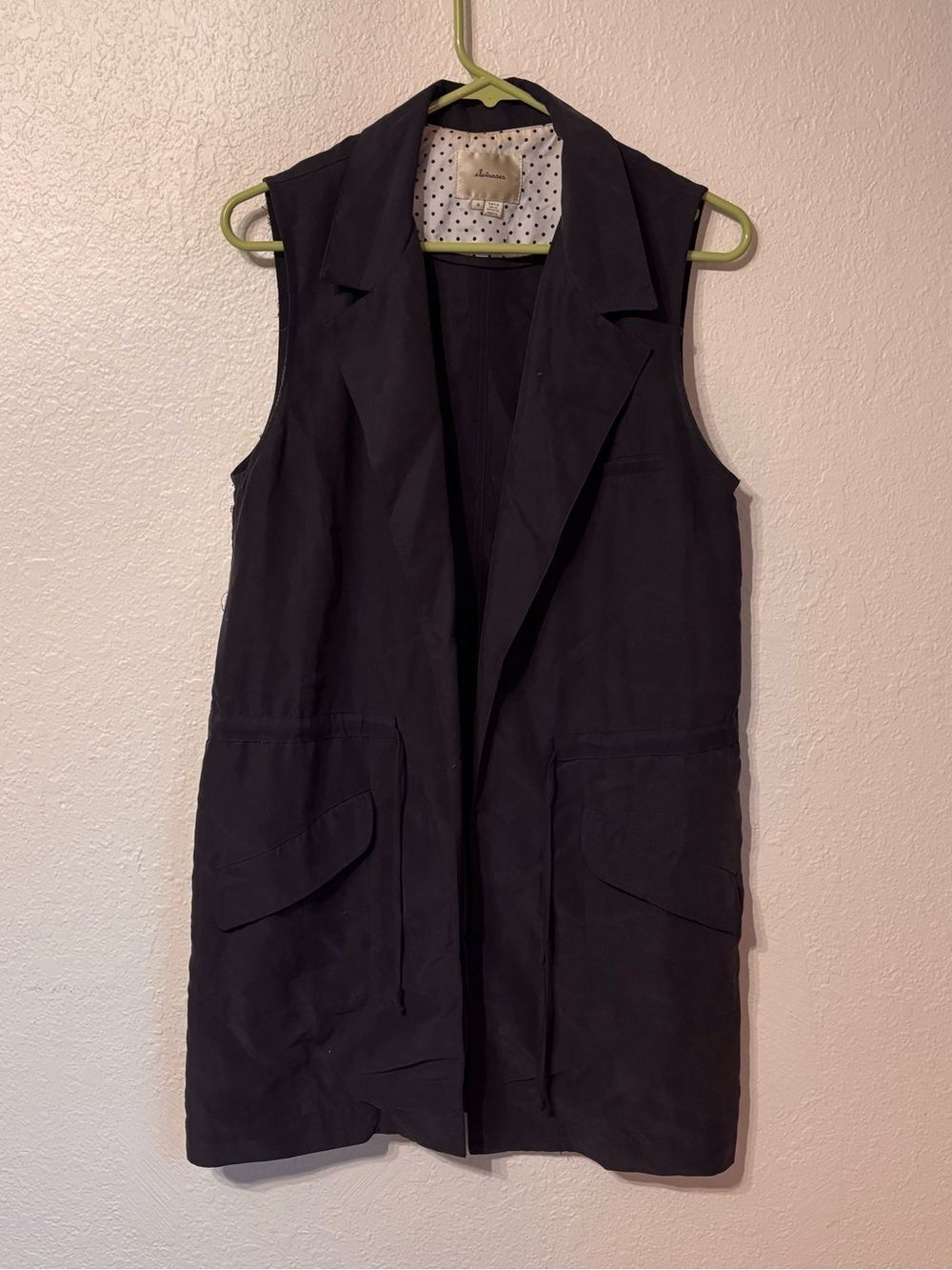 Anthropologie Elevenses Old Town Vest Medium